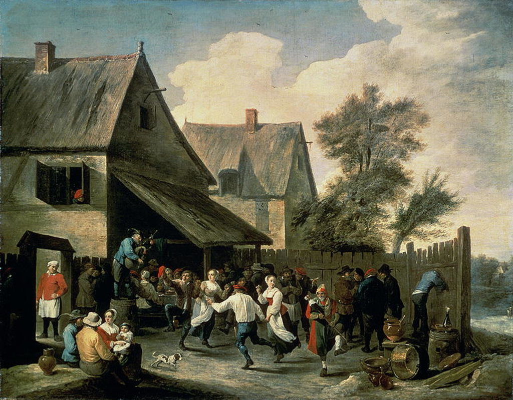 Detail of A Country Dance by David the Younger Teniers