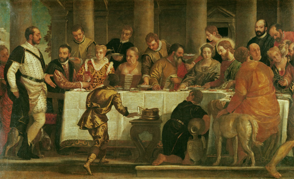 Detail of The Wedding at Cana by Veronese