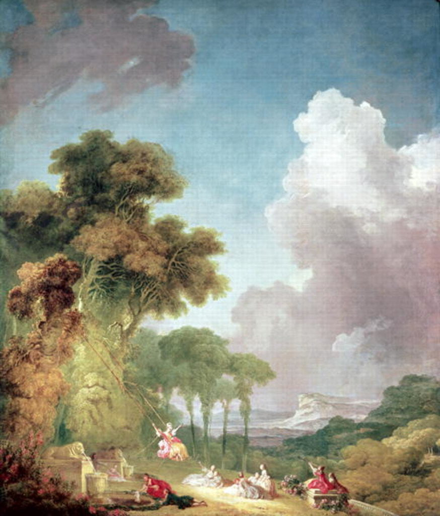 Detail of The Swing by Jean-Honore Fragonard