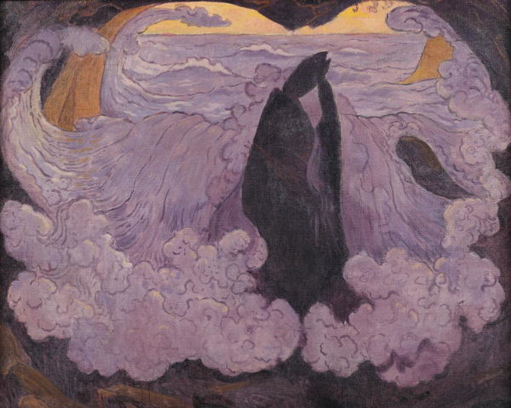Detail of The Violet Wave, c.1895-6 by Georges Lacombe