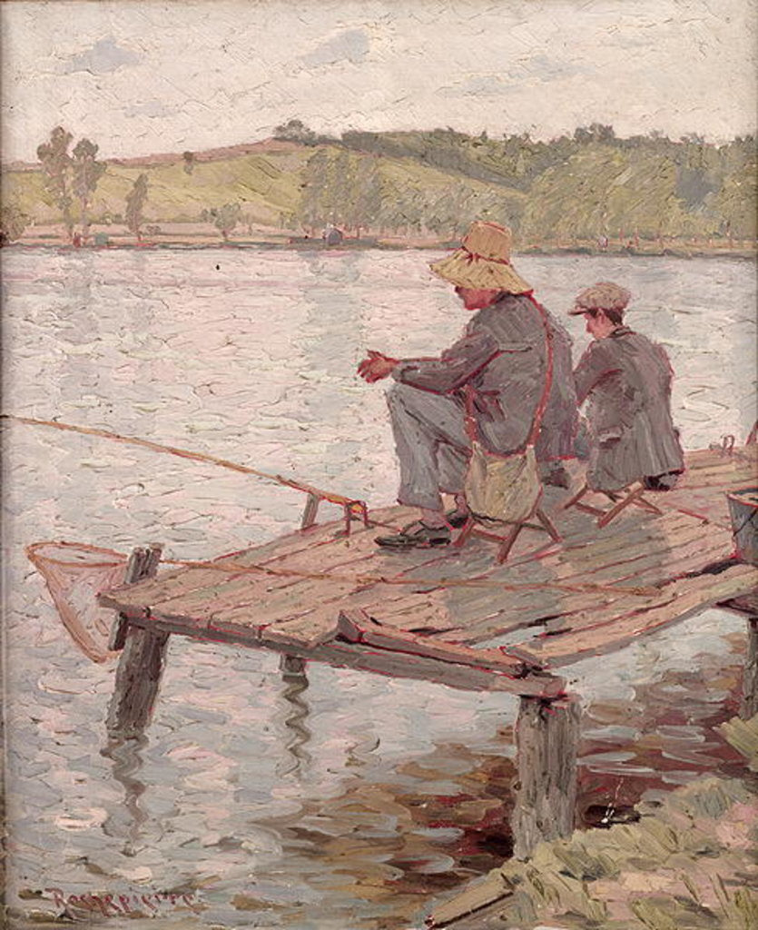 Detail of Fishermen by Pierre Roche