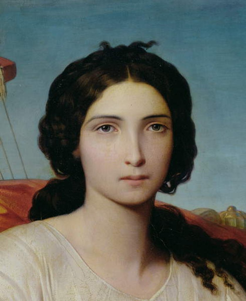 Detail of Esther as an Odalisque, detail, 1844 by Francois Leon Benouville