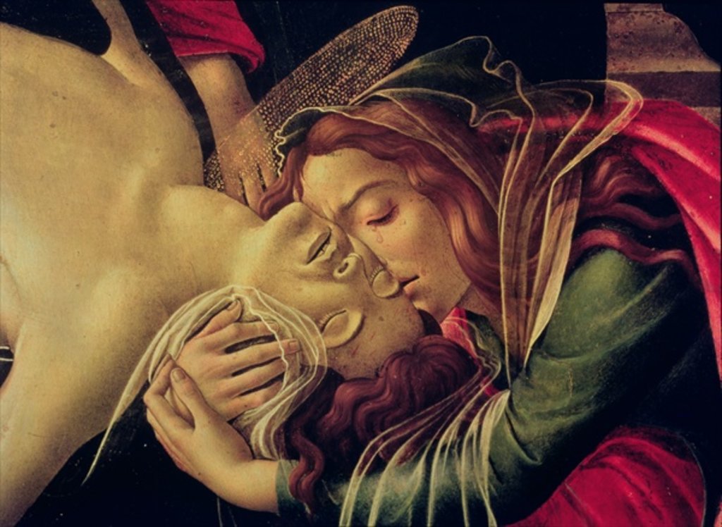 Detail of The Lamentation of Christ, c.1490 by Sandro Botticelli