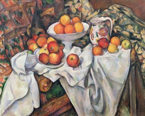 Detail of Apples and Oranges, 1895-1900 by Paul Cezanne