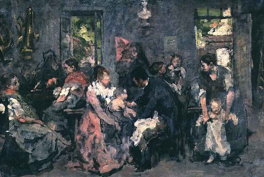Detail of Rural Vaccination by Hippolyte Margottet