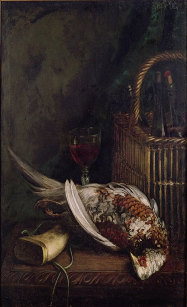 Detail of Still Life with a Pheasant, c.1861 by Claude Monet