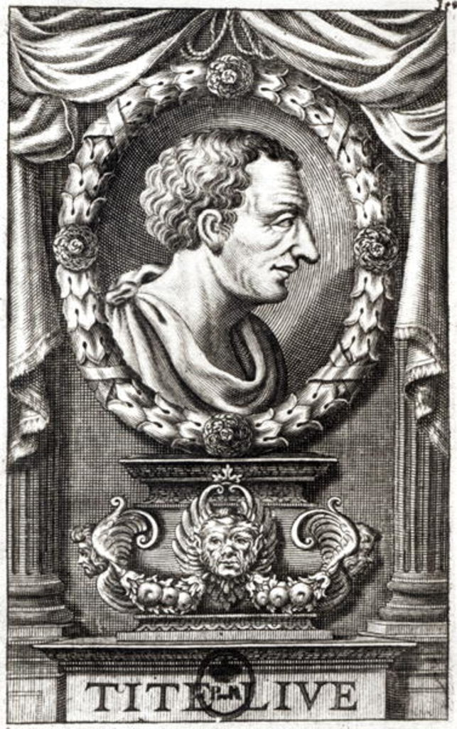 Detail of Titus Livius known as Livy by Italian School