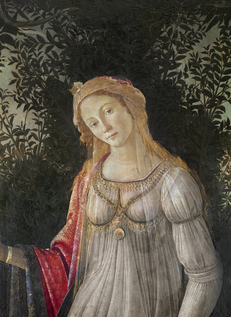 Detail of Allegory to Spring, detail of Venus, c.1478 by Sandro Botticelli