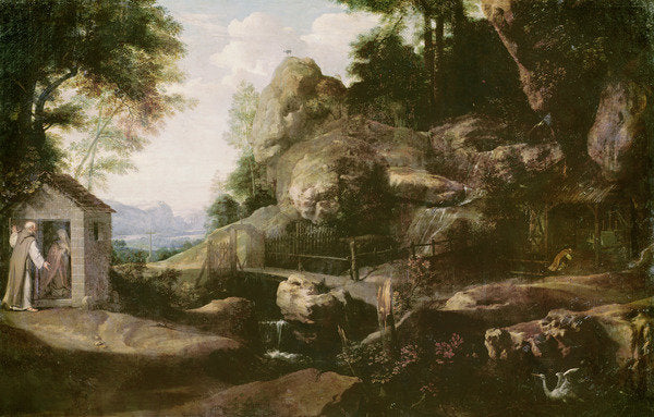 Detail of Paphnuce liberating Thais, after 1656 by Philippe de Champaigne