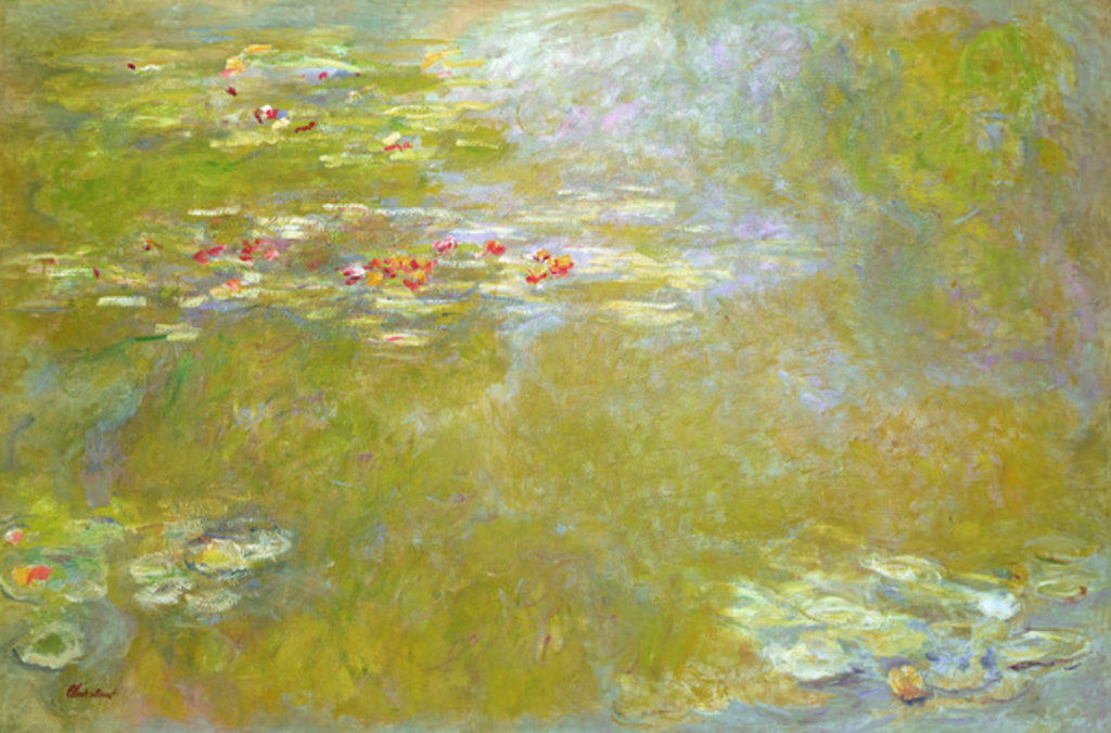 Detail of Nymphéas by Claude Monet