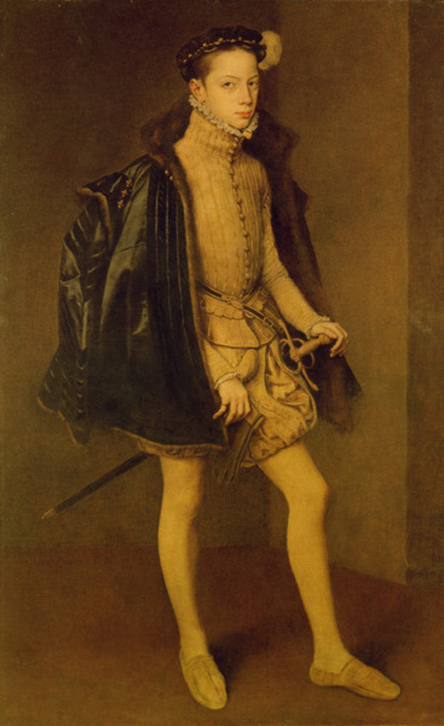 Detail of Portrait of Alexander Farnese, Duke of Parma by Anthonis van Dashorst Mor