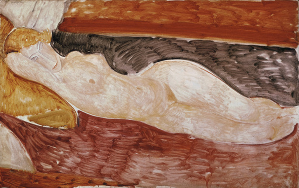 Detail of Reclining Nude, 1919 by Amedeo Modigliani