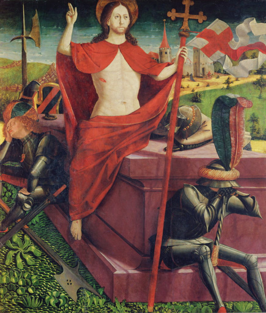 Detail of The Resurrection, from the Altarpiece of St. Stephen, c.1470 by Michael Pacher