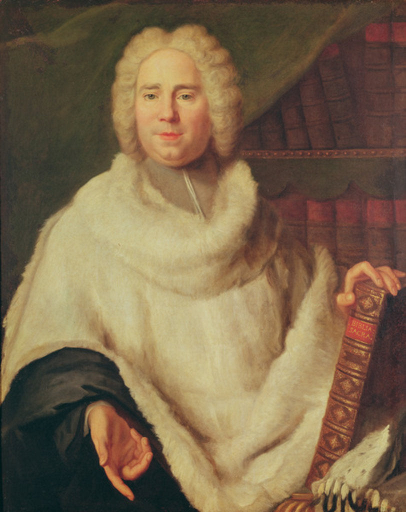 Detail of Portrait of Abbot Desfriches by Unknown artist