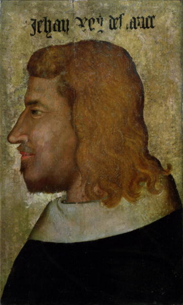Detail of Portrait of John II,'the Good' King of France by French School