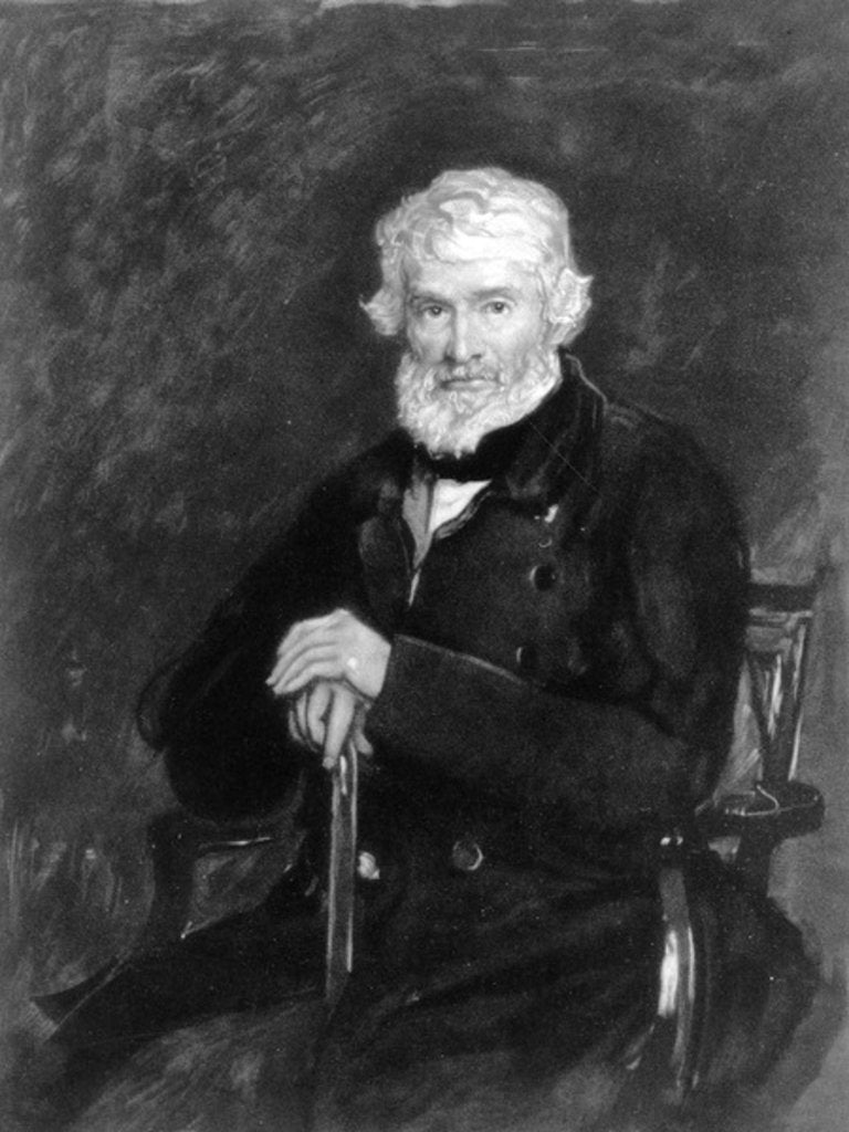 Detail of Thomas Carlyle by John Everett Millais