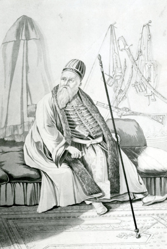 Detail of Ali Pasha of Tepelena or of Jannina by Joseph Cartwright