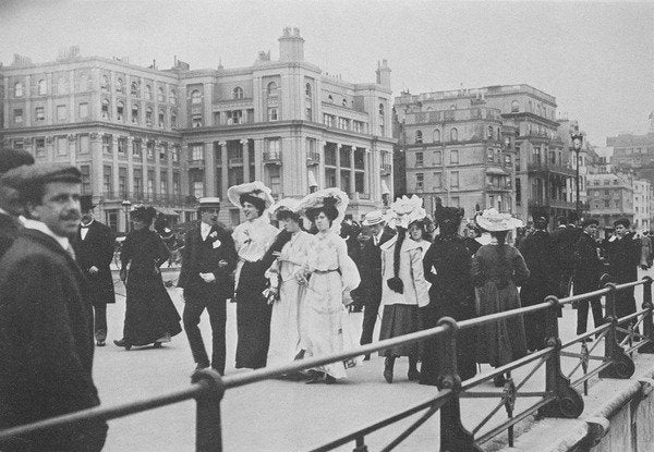 Detail of Bedford Hotel, Brighton, 1903 by English Photographer