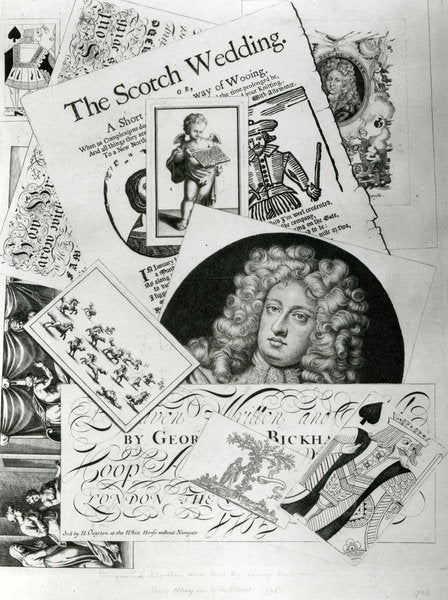Detail of Trade card by English School