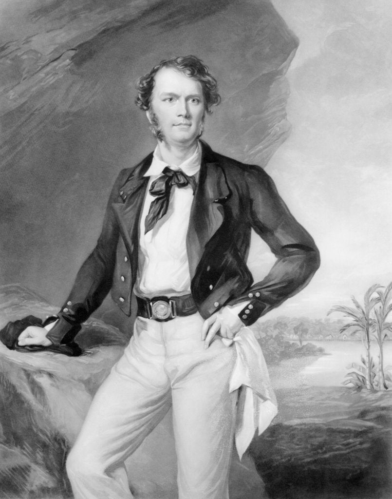 Detail of Sir James Brooke Rajah of Sarawak, 1847 by Francis Grant