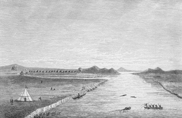 Detail of View of Gondokoro by English School