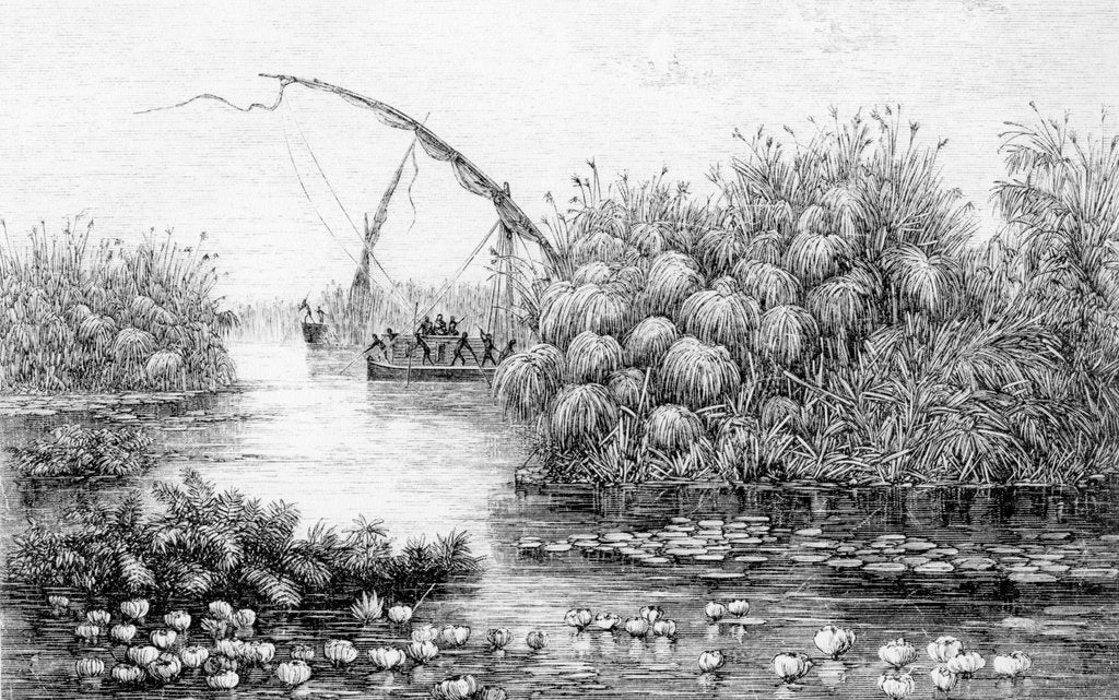 Detail of The Vessels in the Grass-Barrier by English School