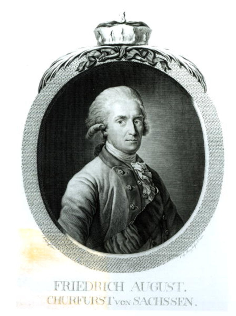 Portrait of Frederick Augustus I, King of Saxony by Anton Graff