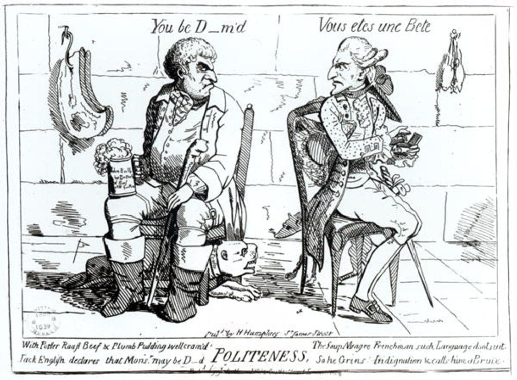 Detail of Politeness by James Gillray