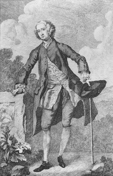 Gustavus Hamilton by William Hogarth