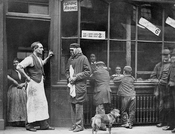 Detail of A Convict's Home, 1876-7 by John Thomson