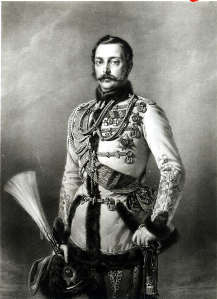 Detail of Alexander II of Russia by Richard L. Lauchert