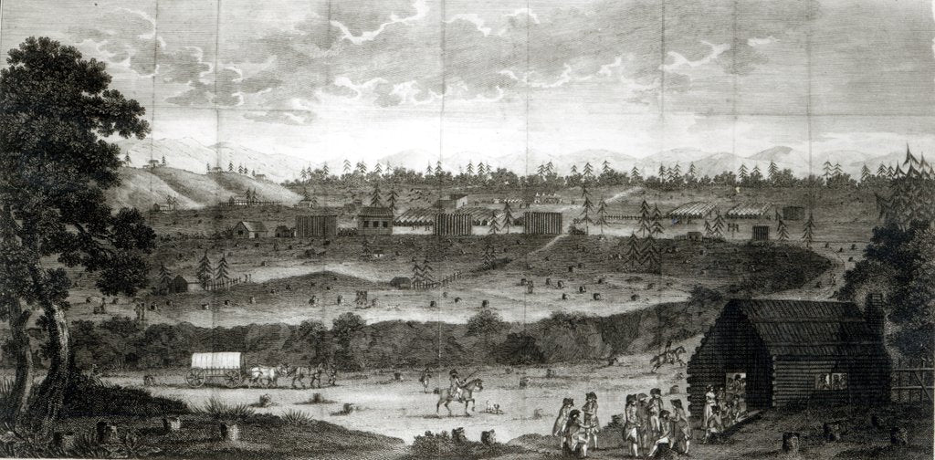 Detail of Encampment of the Convention Army by American School