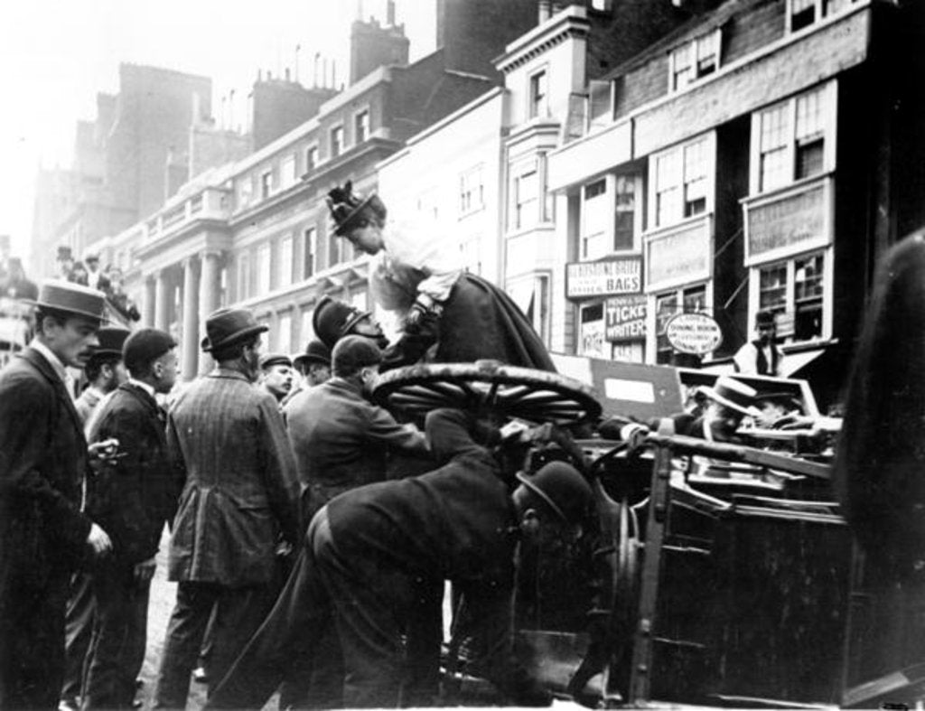 Detail of A Street Accident by English Photographer