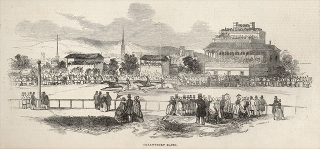 Detail of Shrewsbury Races by English School