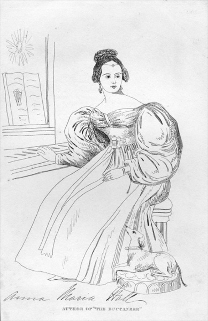 Detail of Anna Maria Hall by School English