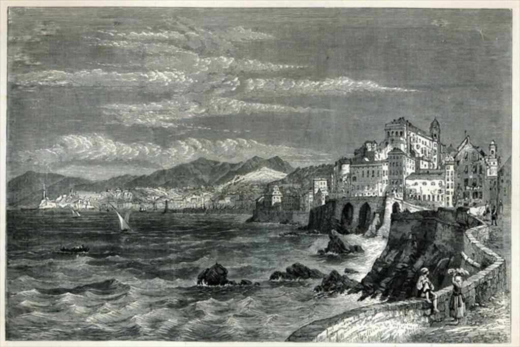 Detail of The City of Genoa by English School