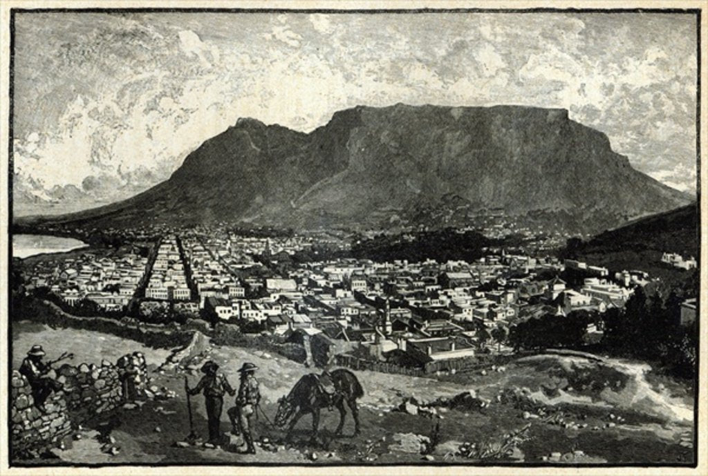Detail of Cape Town by English School