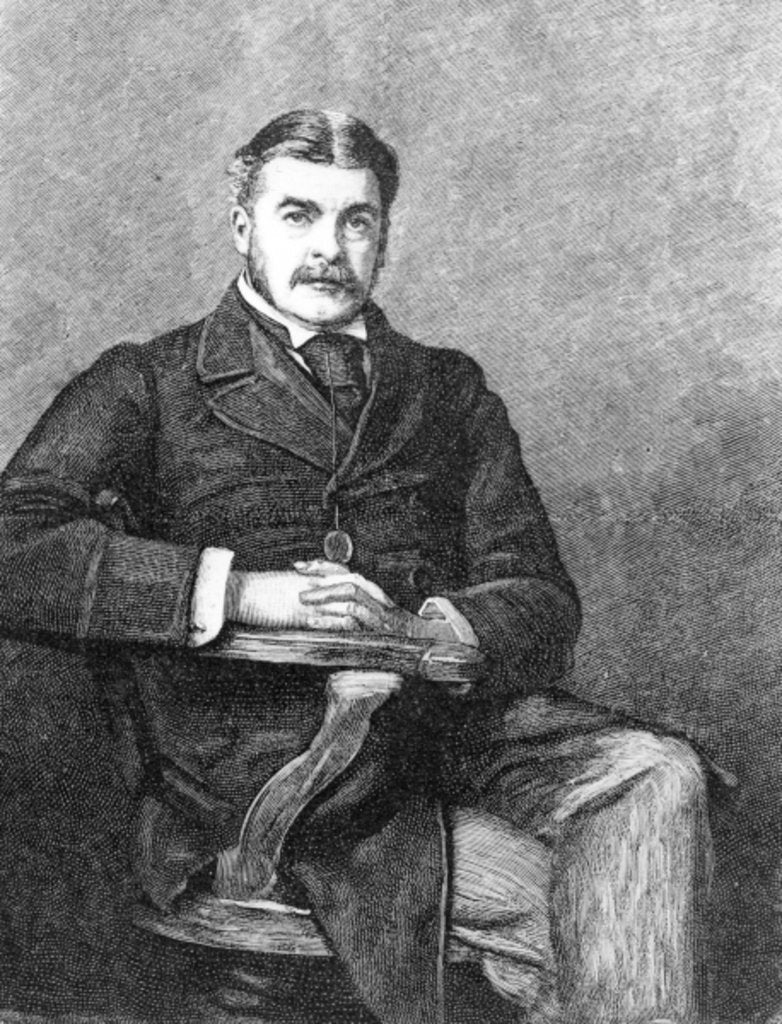 Detail of Sir Arthur Sullivan by John Everett (after) Millais