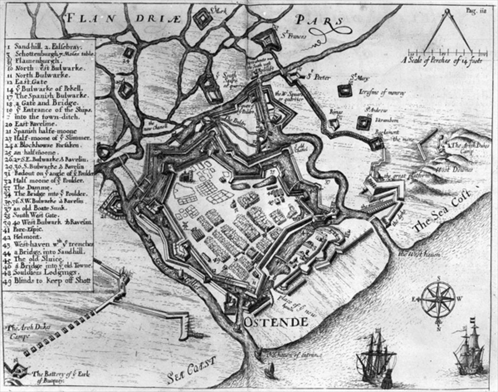 Detail of Ostende by English School
