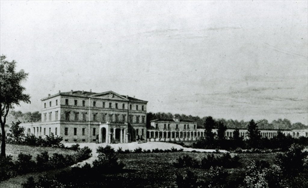 Detail of Sala, the country home near Parma of Duchess Marie-Louise by English School