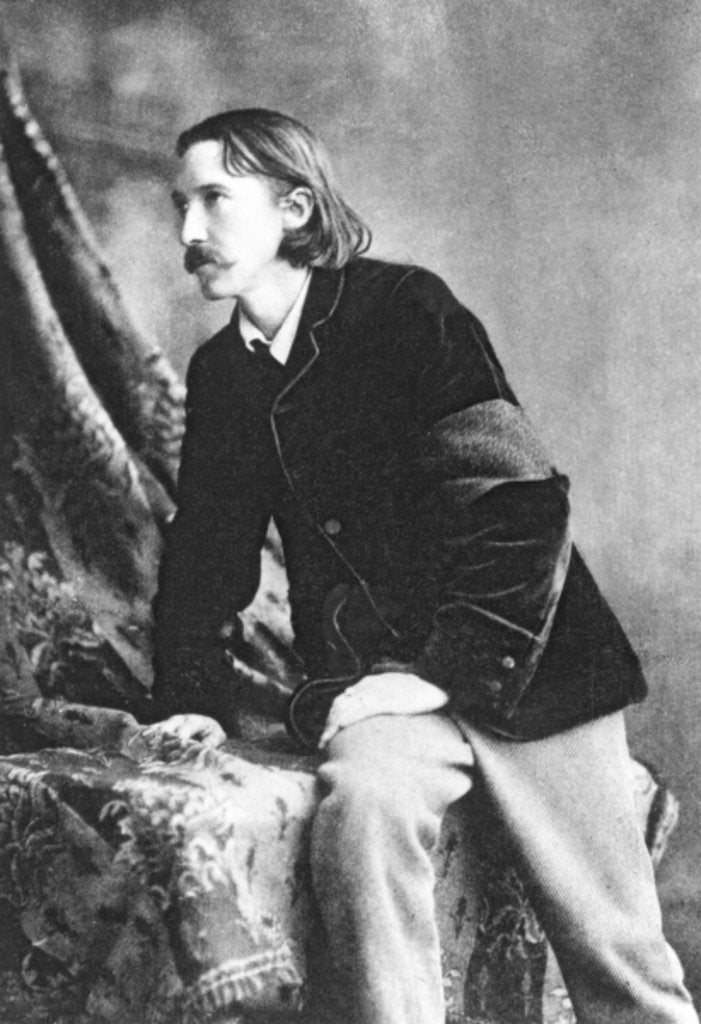 Detail of Robert Louis Stevenson by English Photographer