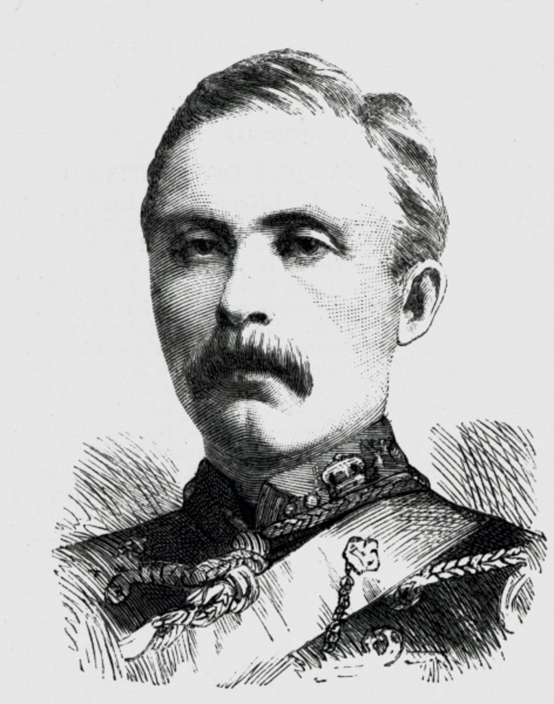 Detail of Lieutenant-Colonel Hamill Stewart, C.M.G 11th Hussars by English School