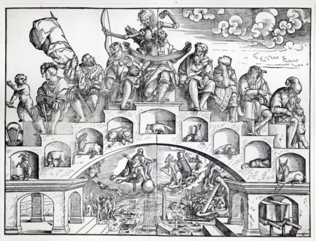Detail of The Nine Ages of Man by Jorg II Breu