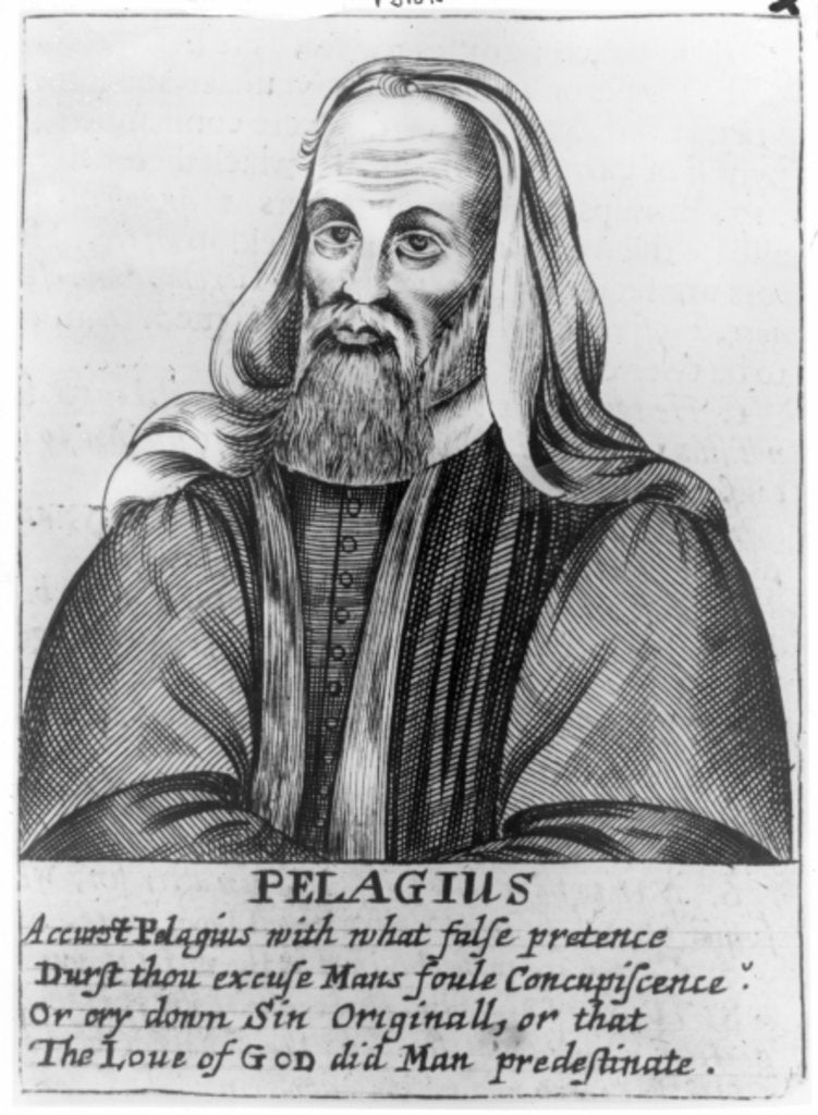 Detail of Pelagius by English School