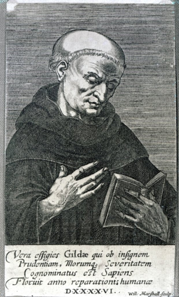 Detail of St. Gildas by William Marshall