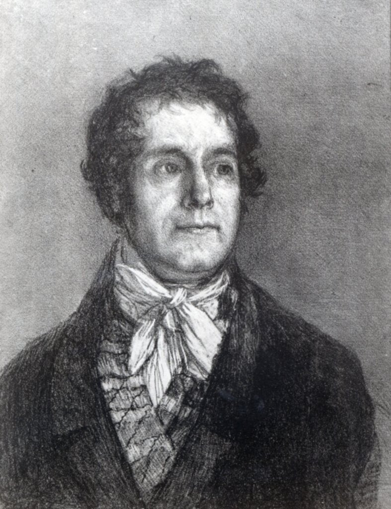 Detail of Cyprien Gaulon, 1824-5 by Francisco Jose de Goya y Lucientes
