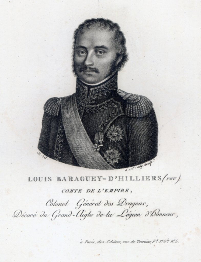 Detail of Louis Baraguey d'Hilliers by French School