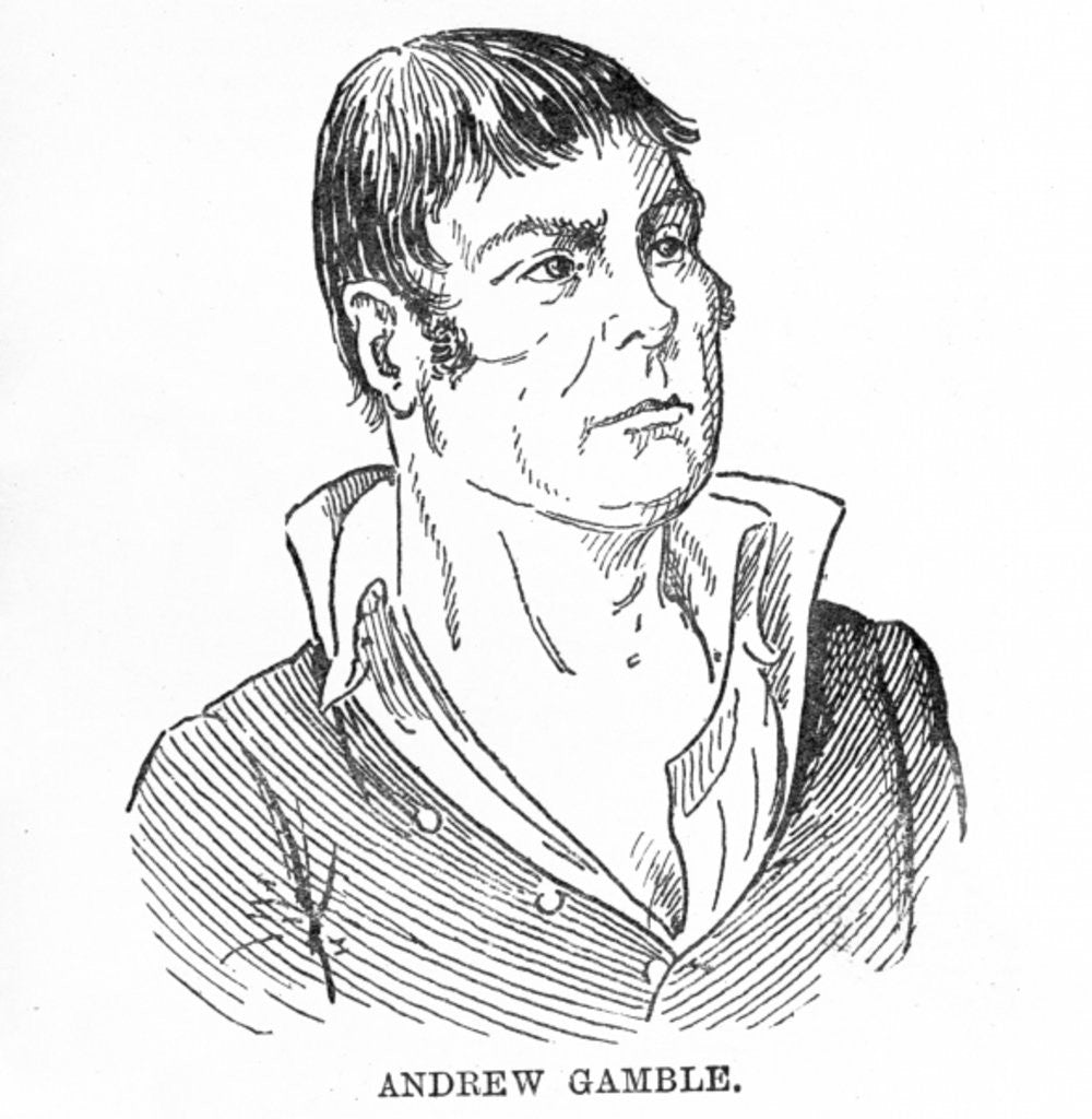 Detail of Andrew Gamble by English School