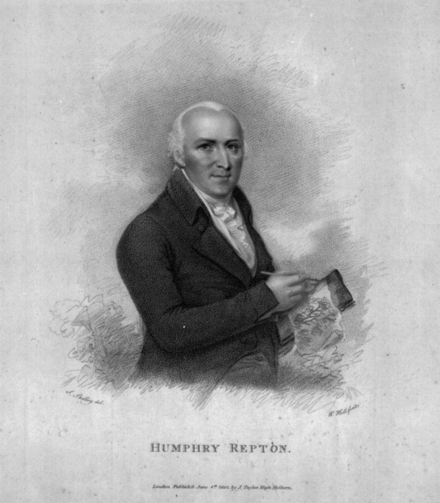 Detail of Humphry Repton by Samuel Shelley