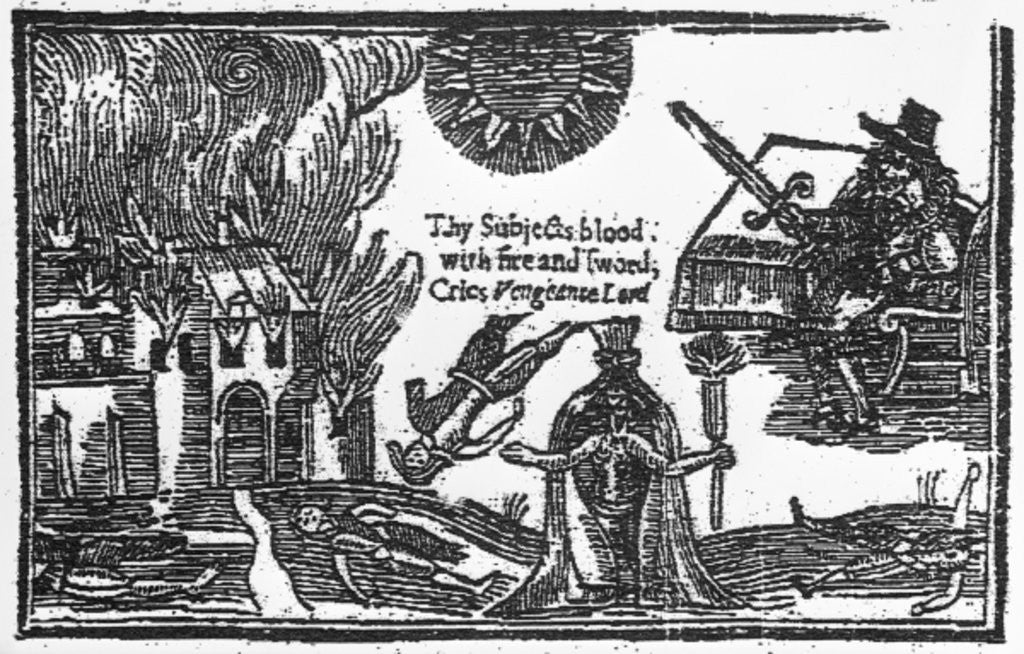 Detail of The Destruction of Colchester during the English Civil War by English School